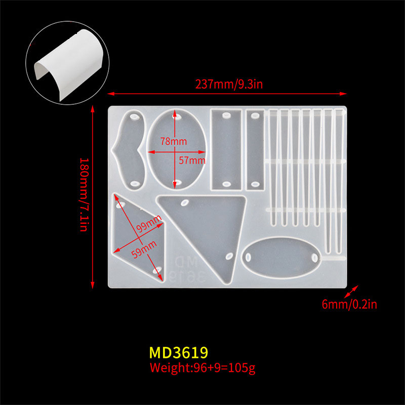 Hairpin Mould MD3619 Delivery Auxiliary