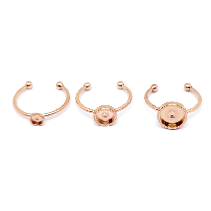 rose gold inner diameter 6mm