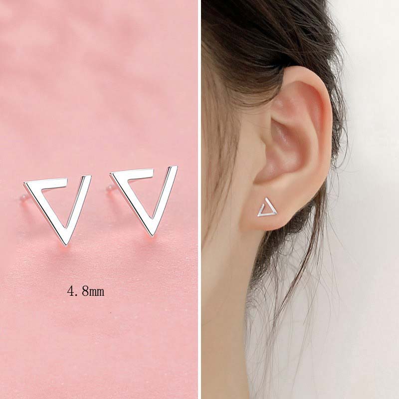 triangle earrings