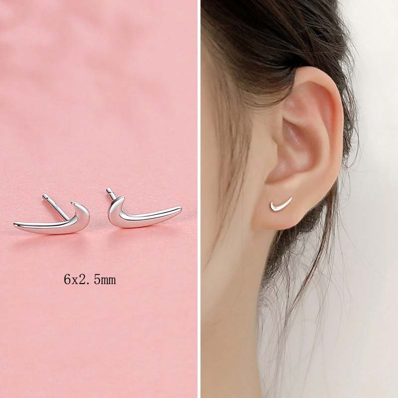 Hook Stud Earrings