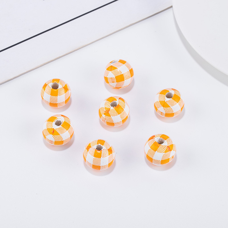 Yellow and white lattice 18mm