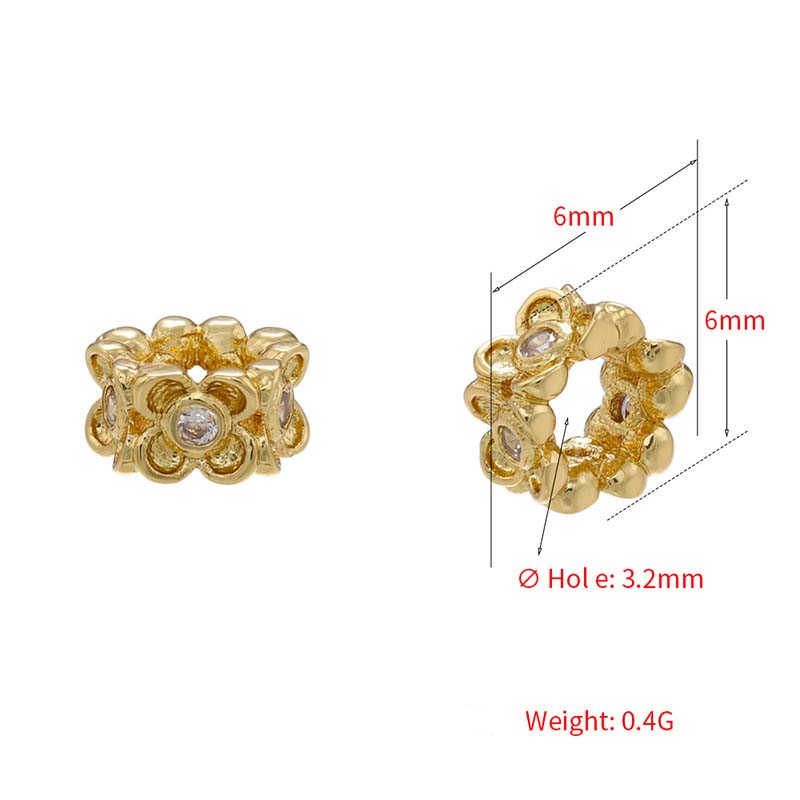 Gold 6mm