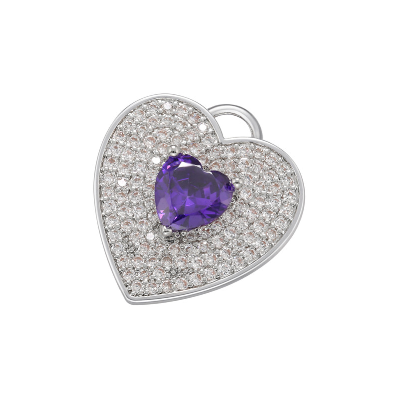 White Gold Purple Diamond