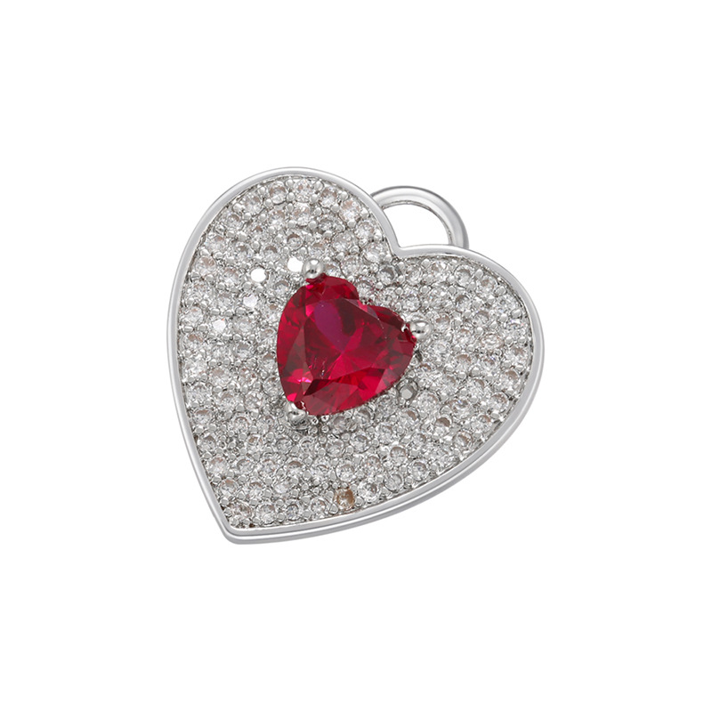 White Gold Red Diamond