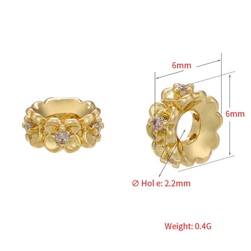 Gold 6mm