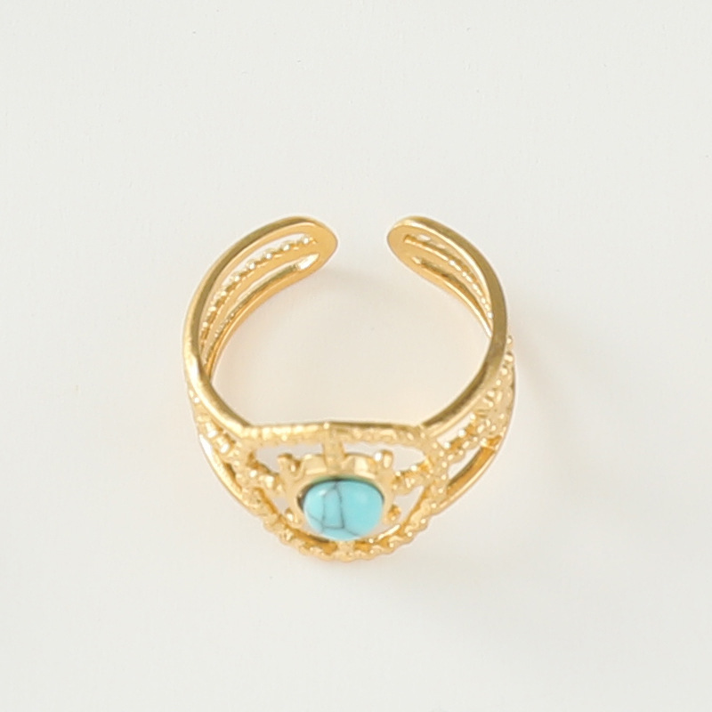 1:sun openwork blue stone