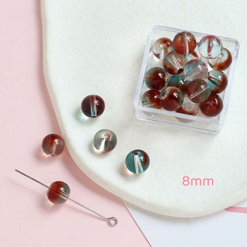 8#8mm reddish brown