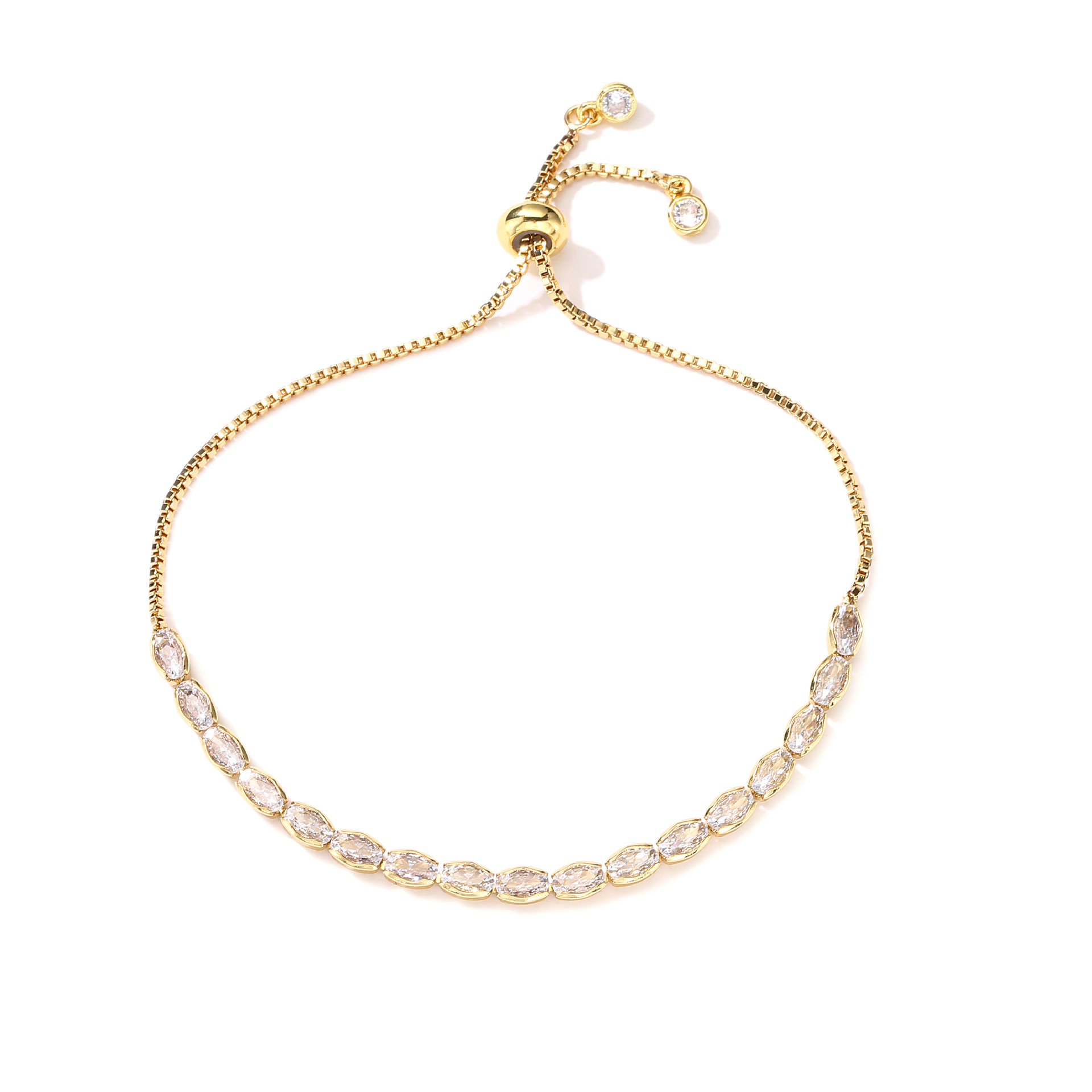 Oval Gold Bracelet