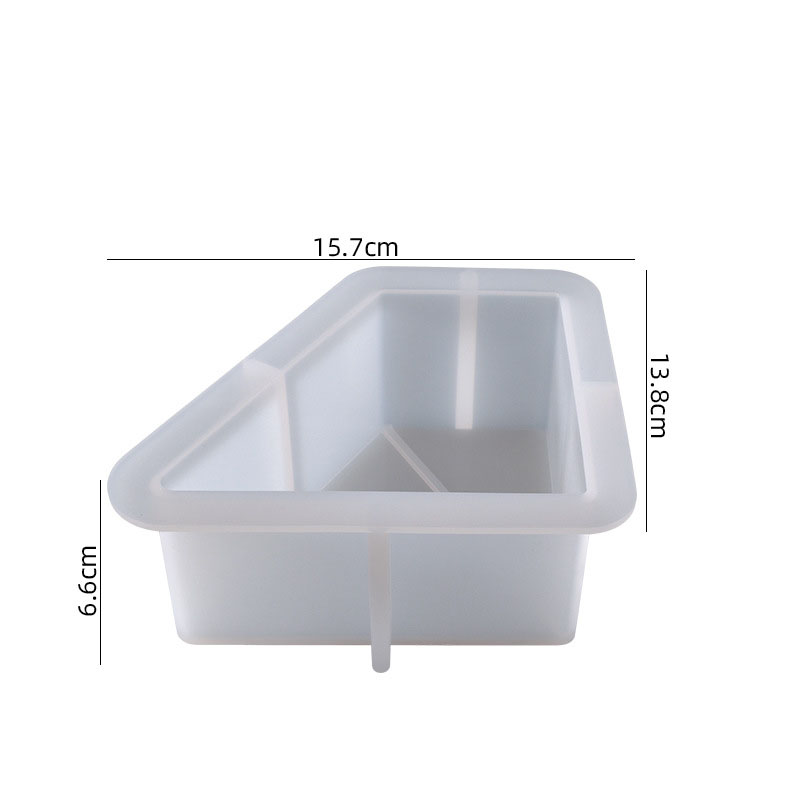 Trapezoidal Bookend Silicone Mould-Right