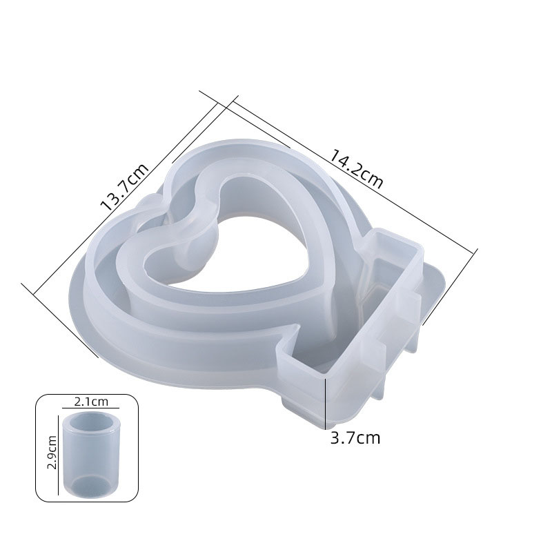 2:Love Flower Silicone Mould