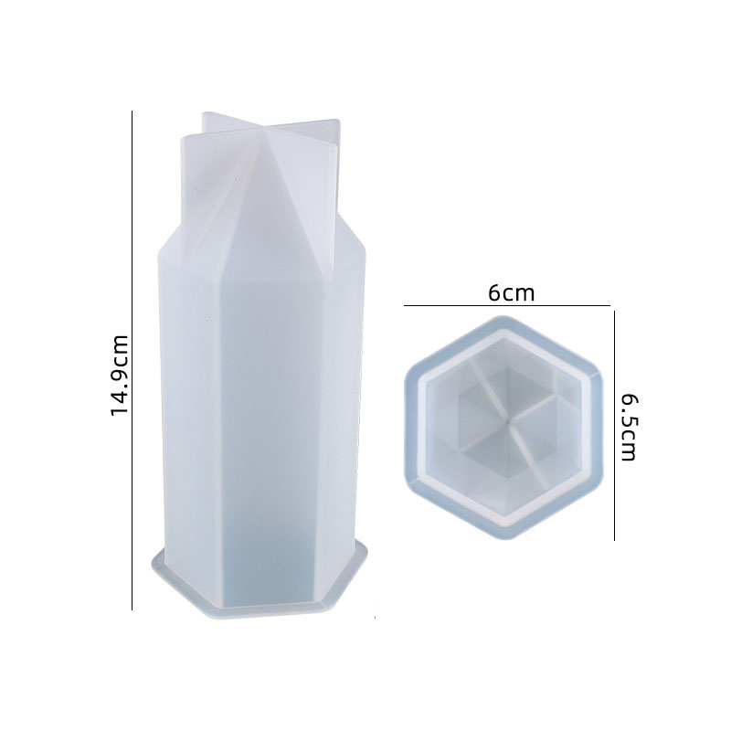 Hexagonal cone mold 02