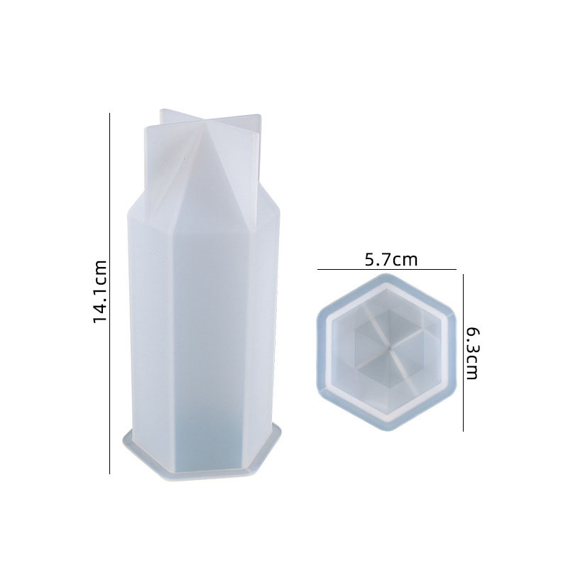 Hexagonal cone mold 03