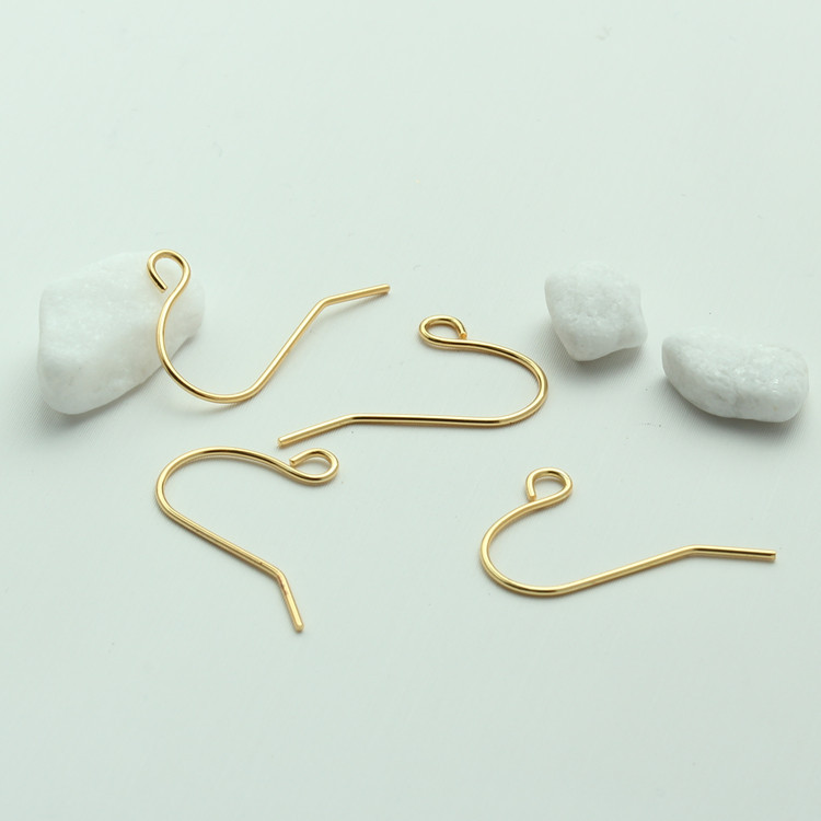 4:14K Gold color U-shaped ear hook