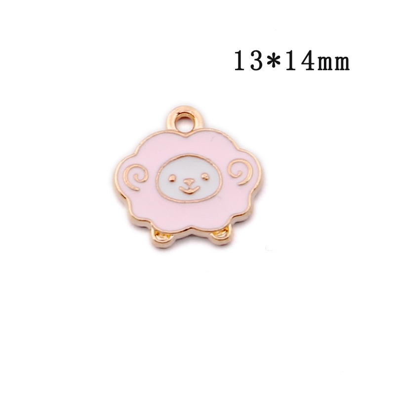 Pink Sheep 13*14mm