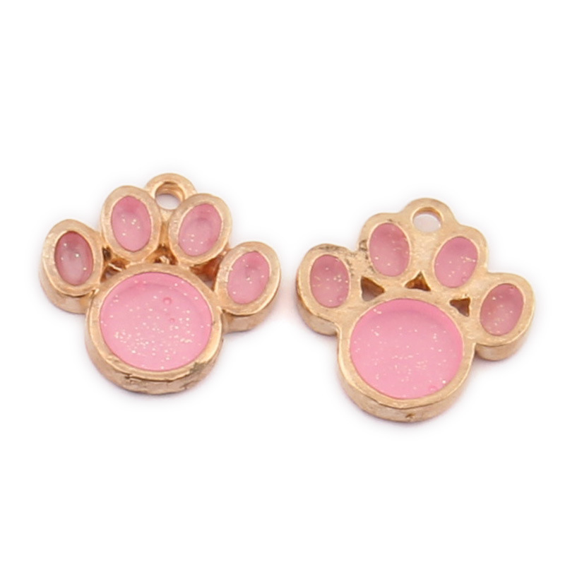 Bear's paw pink 16*18mm