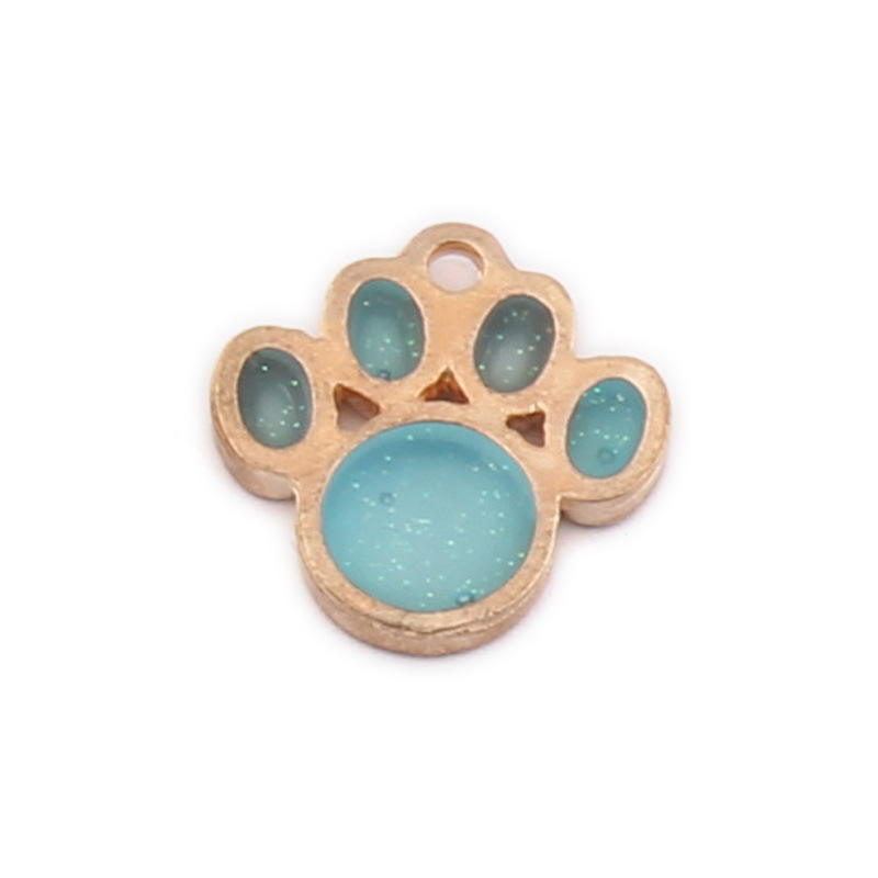 1:Bear's paw blue 16*18mm