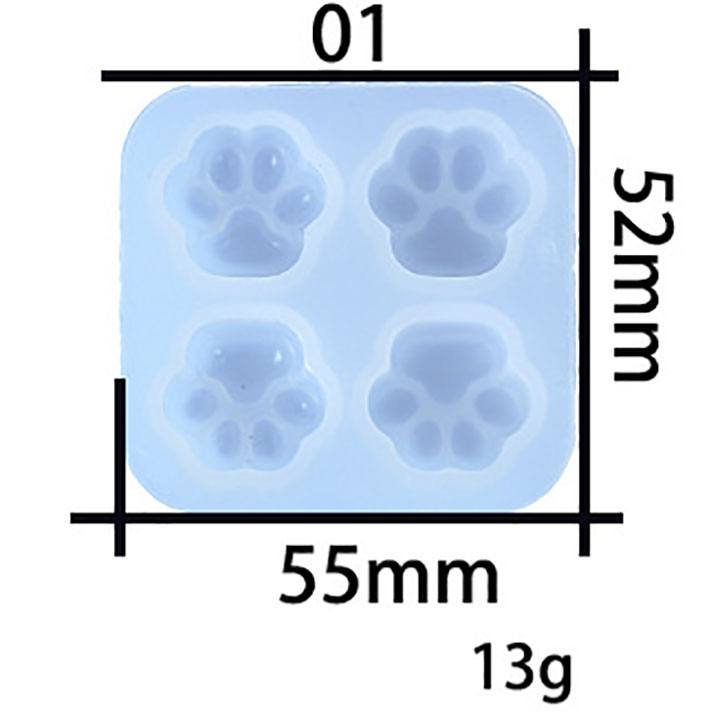 Mini 4 Cat's Claw Mould (01)