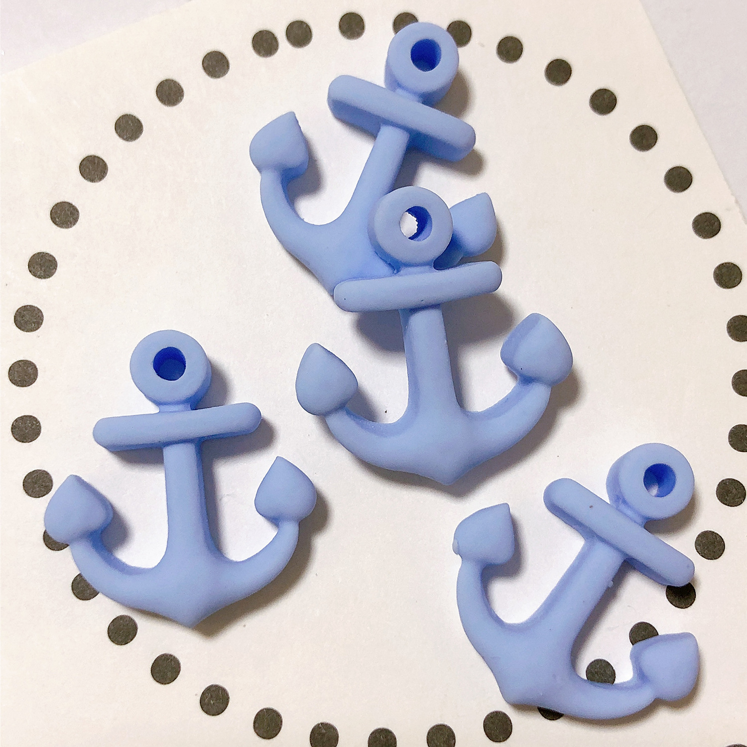 light blue anchor