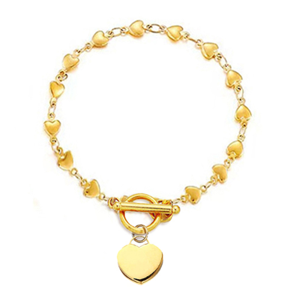 C Gold Bracelet 19CM