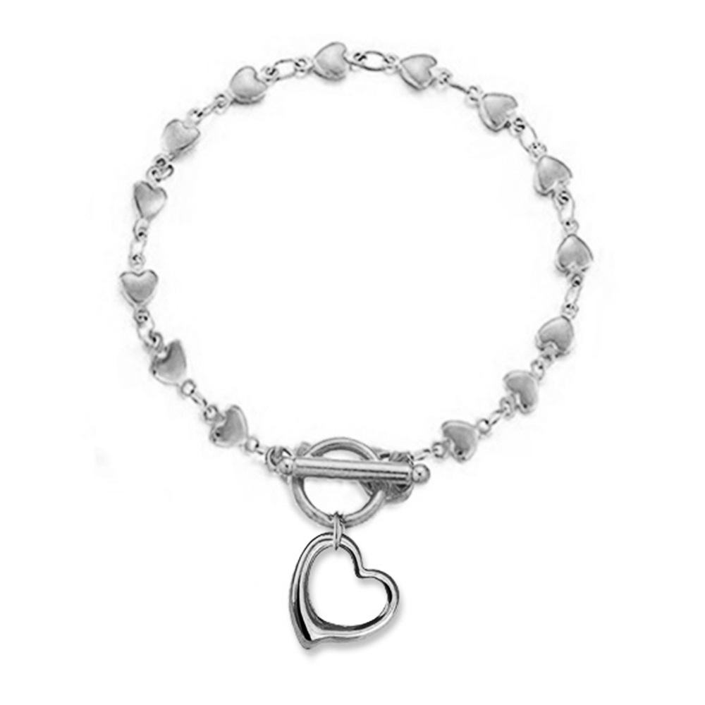 B Steel Bracelet 19CM