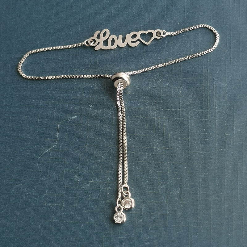 silver bracelet