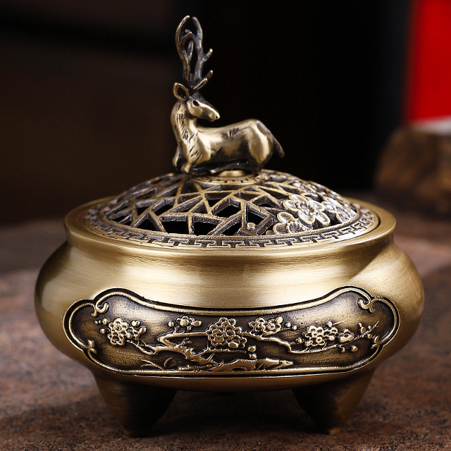 1:Deer Stove Bronze