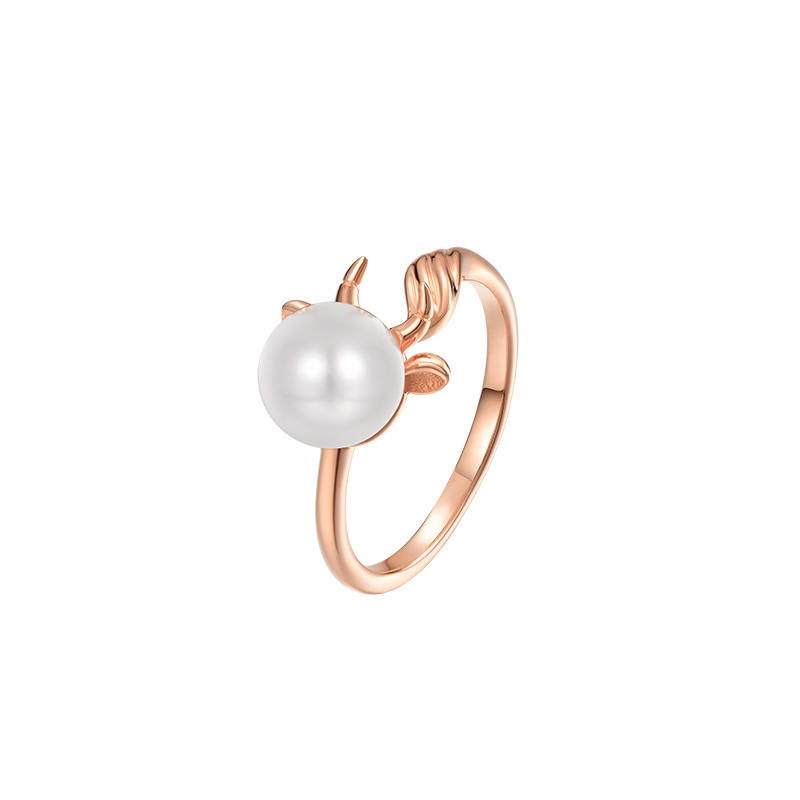 Rose Gold Color Freshwater Pearl