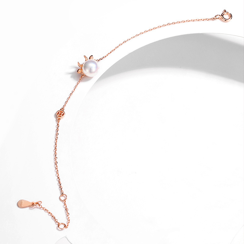 Rose Gold Color Shell Pearl