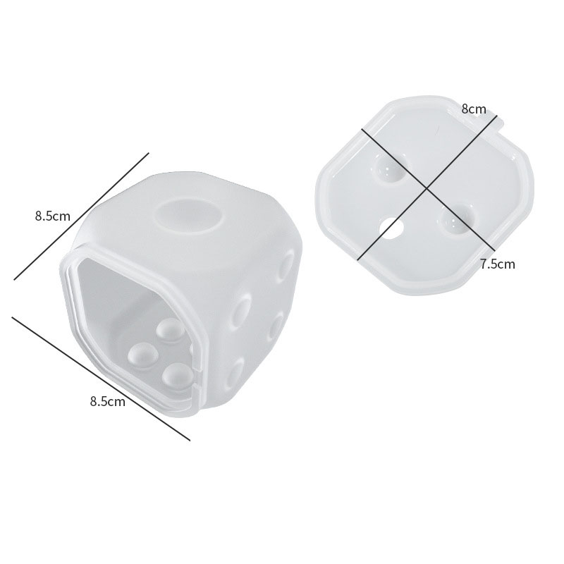 Dice Silicone Mould Combination 002