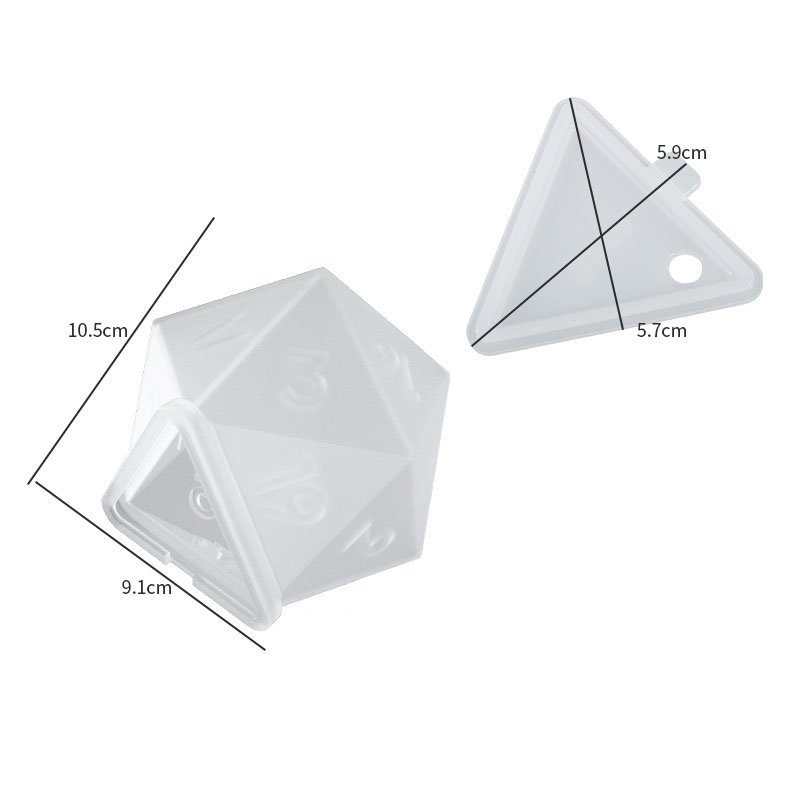 3:Dice Silicone Mould Combination 003