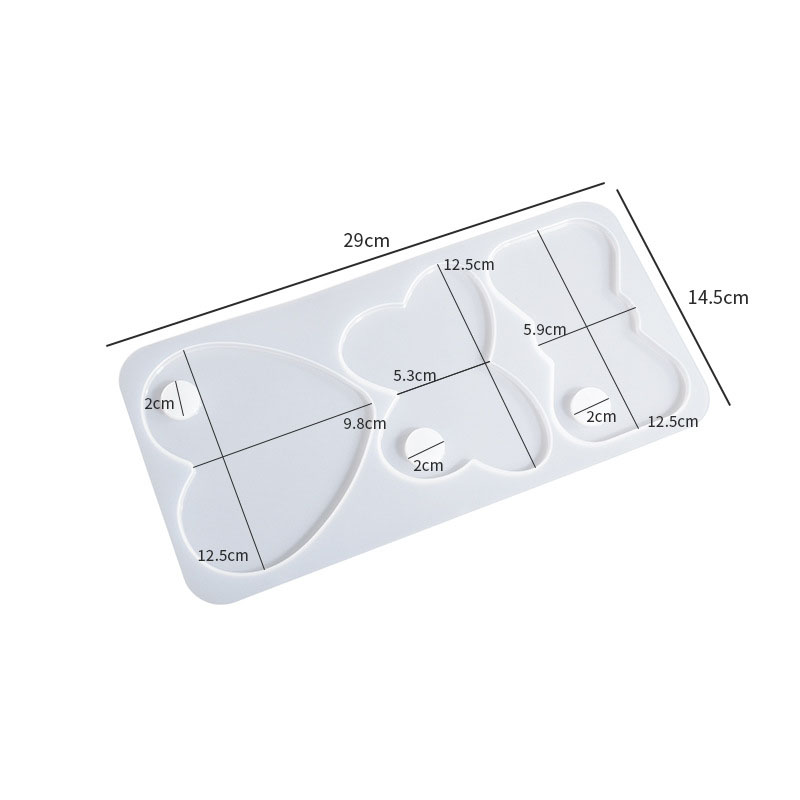 Flat Makeup Plate Mould 002