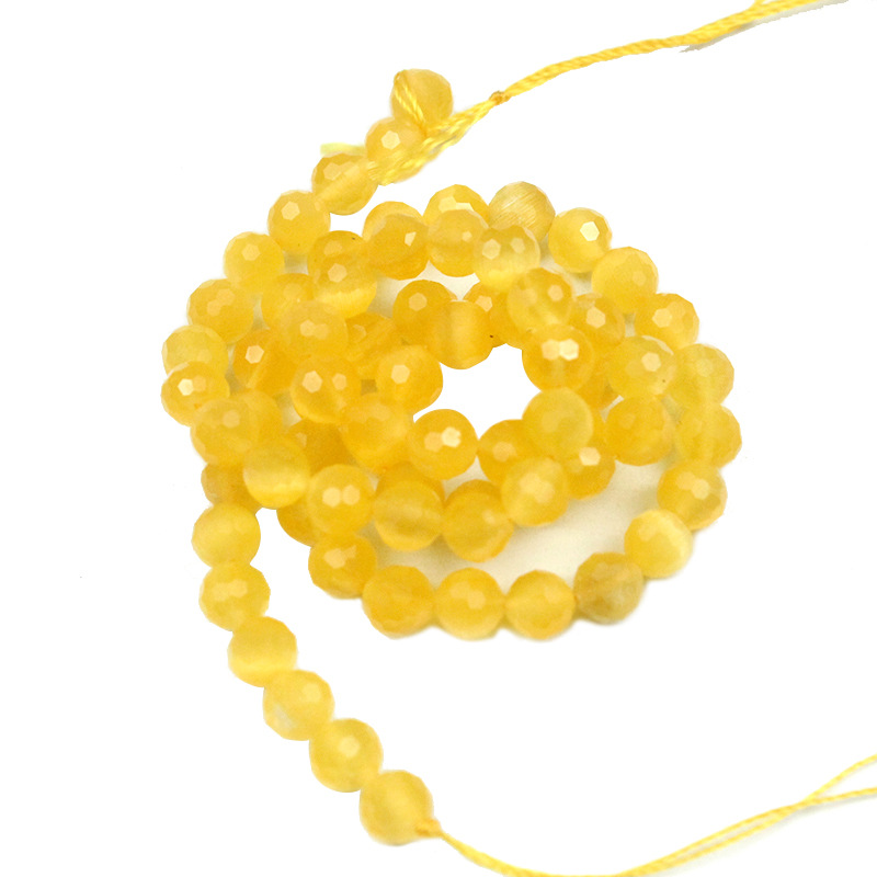 4:Golden yellow 5mm 60pcs/string