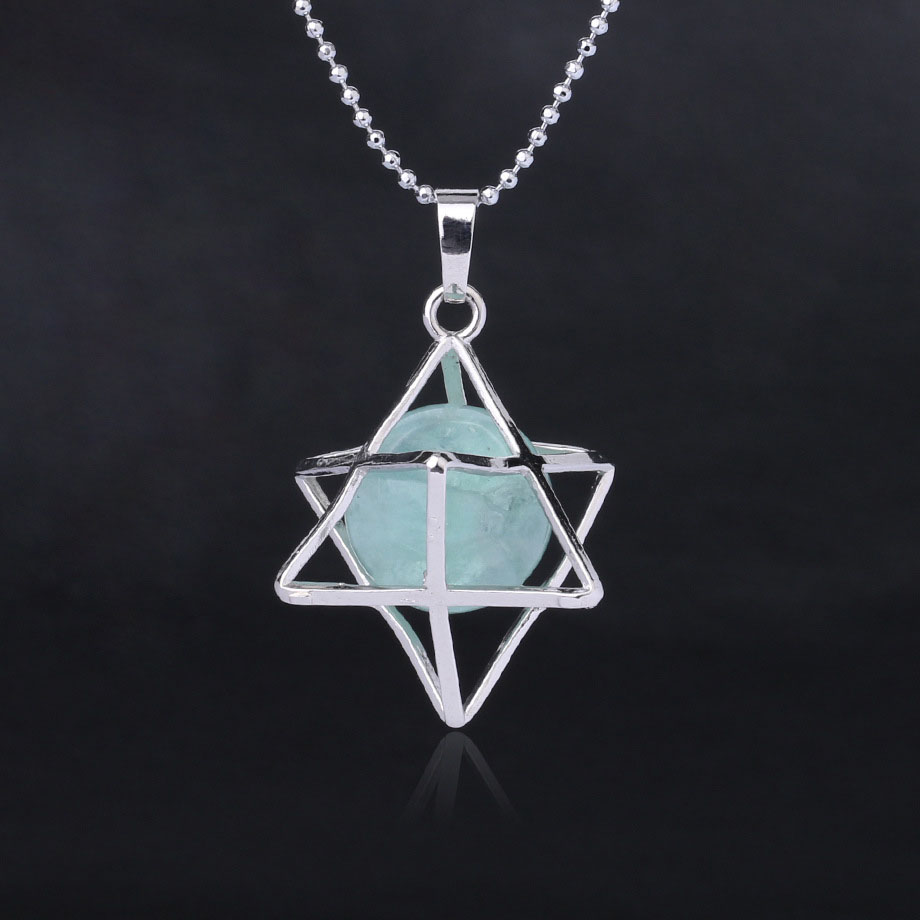 GreenFluorite+Chain