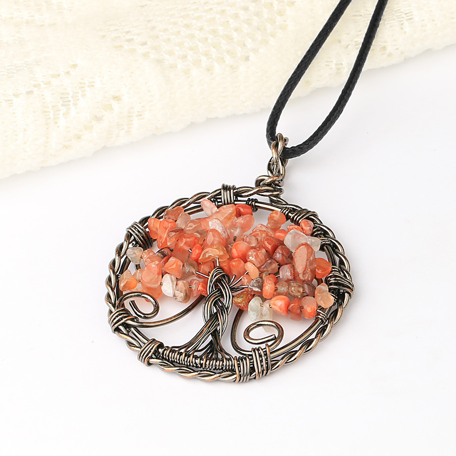 Red Agate Necklace