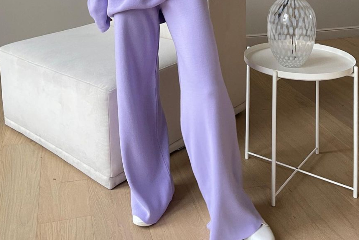 lilac pants