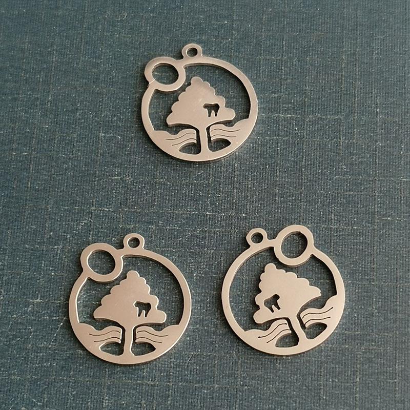 silver pendant