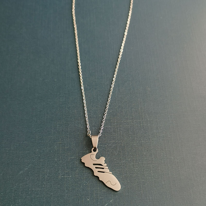 Silver Pendant + O-word Chain Length 50cm