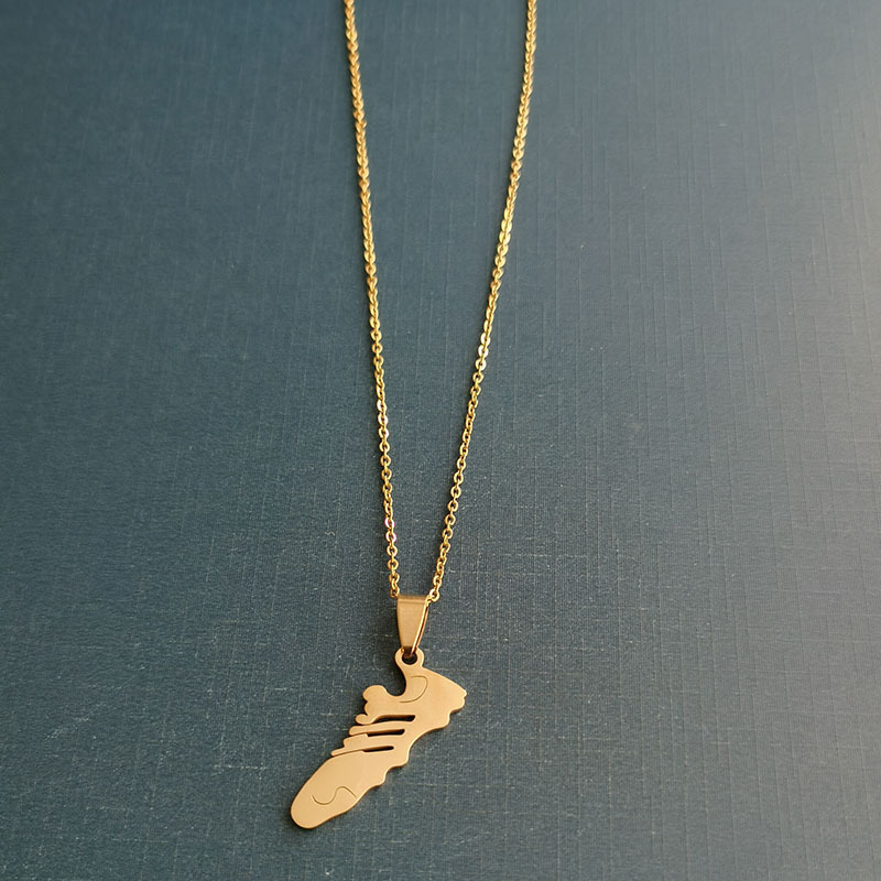 Gold Pendant + O-word Chain Length 50cm