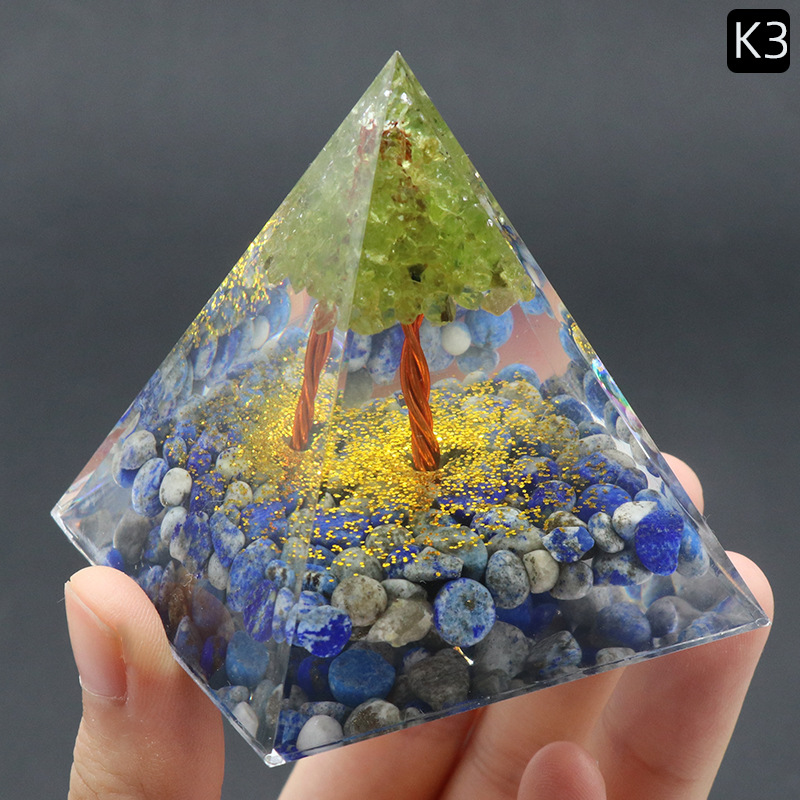 3:K3 Blue Gold Model   Peridot Tree