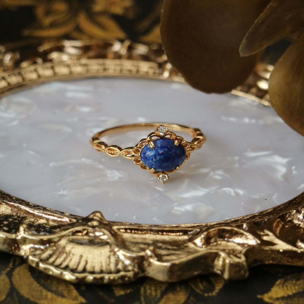 3:lapis lazuli Us size7（54-56mm）