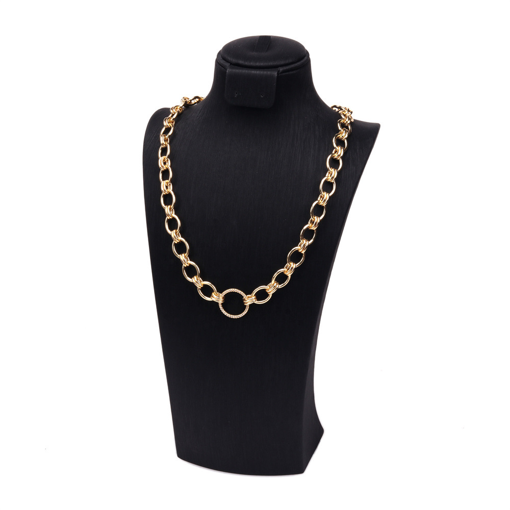 Gold Necklace 45+5cm