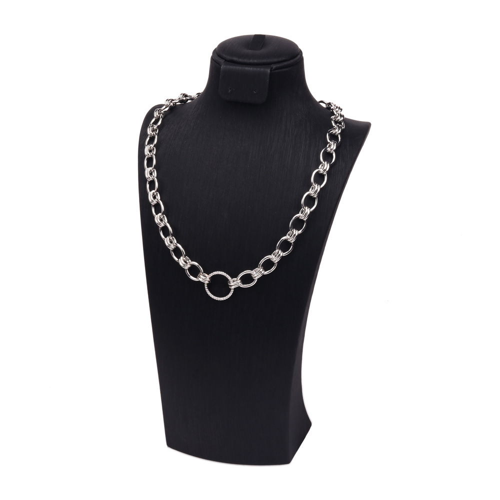 White Gold Necklace 45+5cm