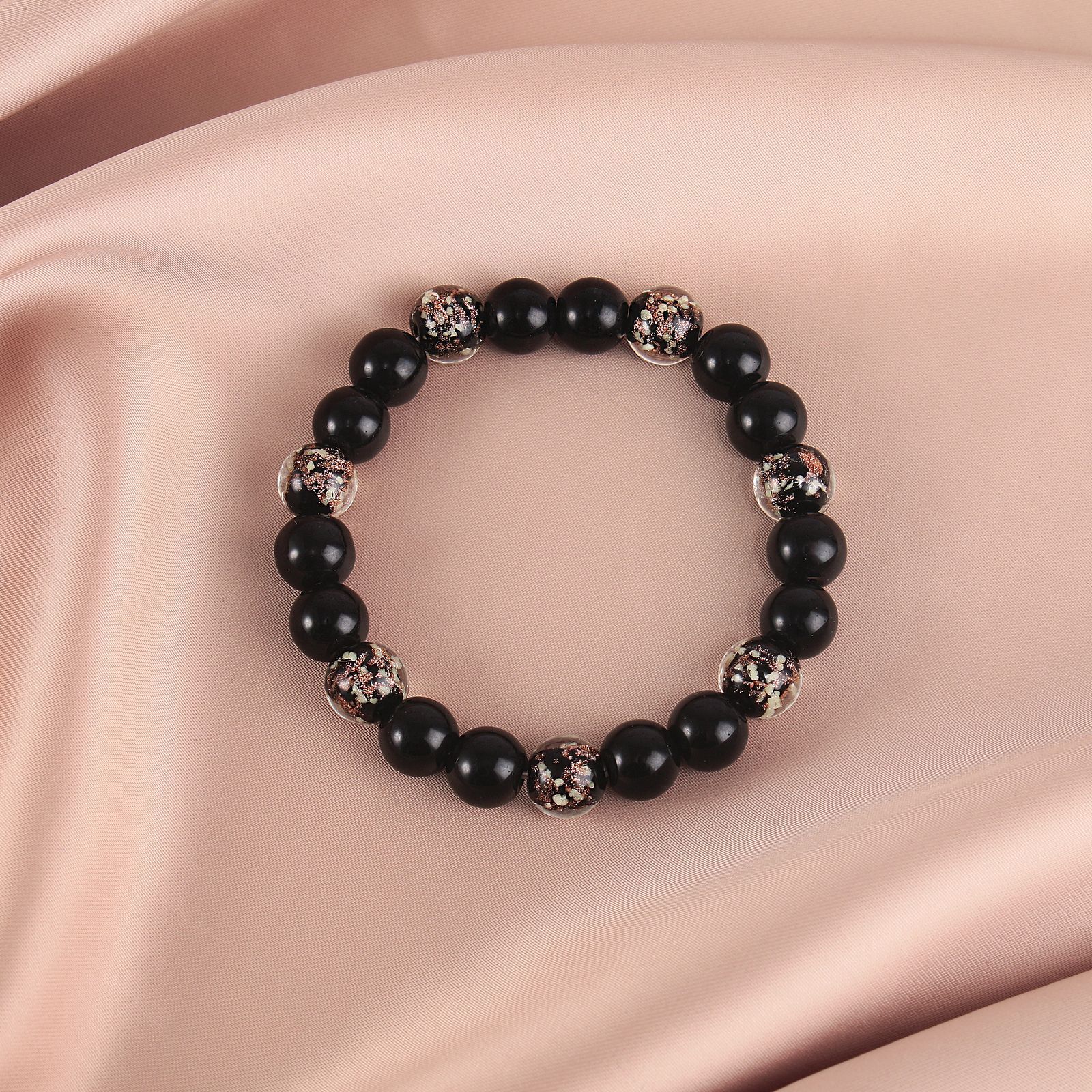 1:Luminous Sands Glass Bracelet Black