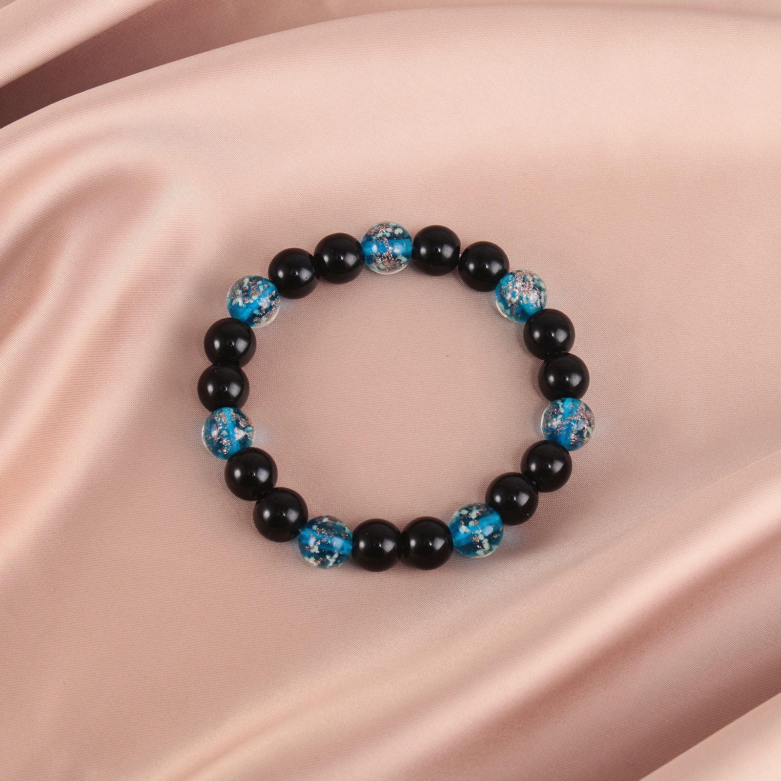 5:Luminous Sands Glass Bracelet Lake Blue