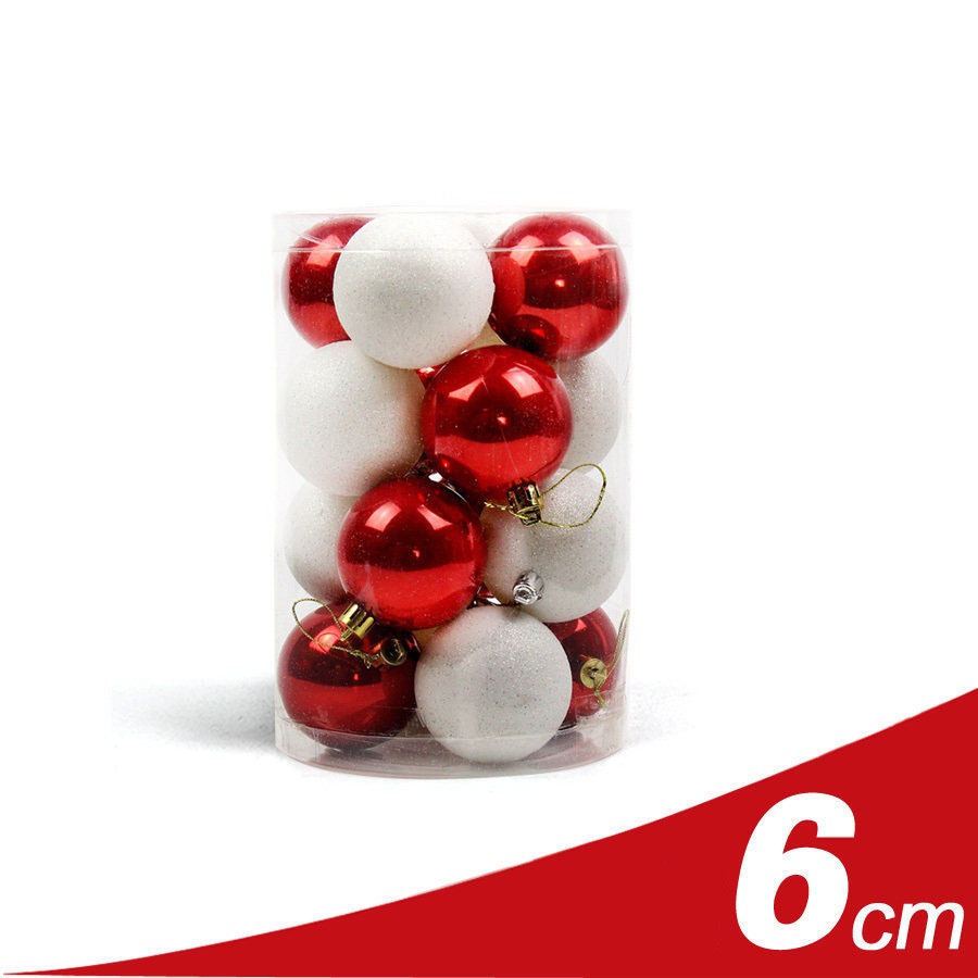 6cm red white