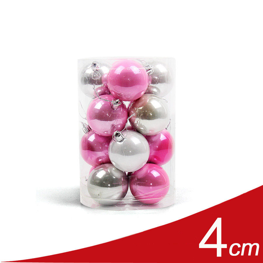 4cm Pink Silver