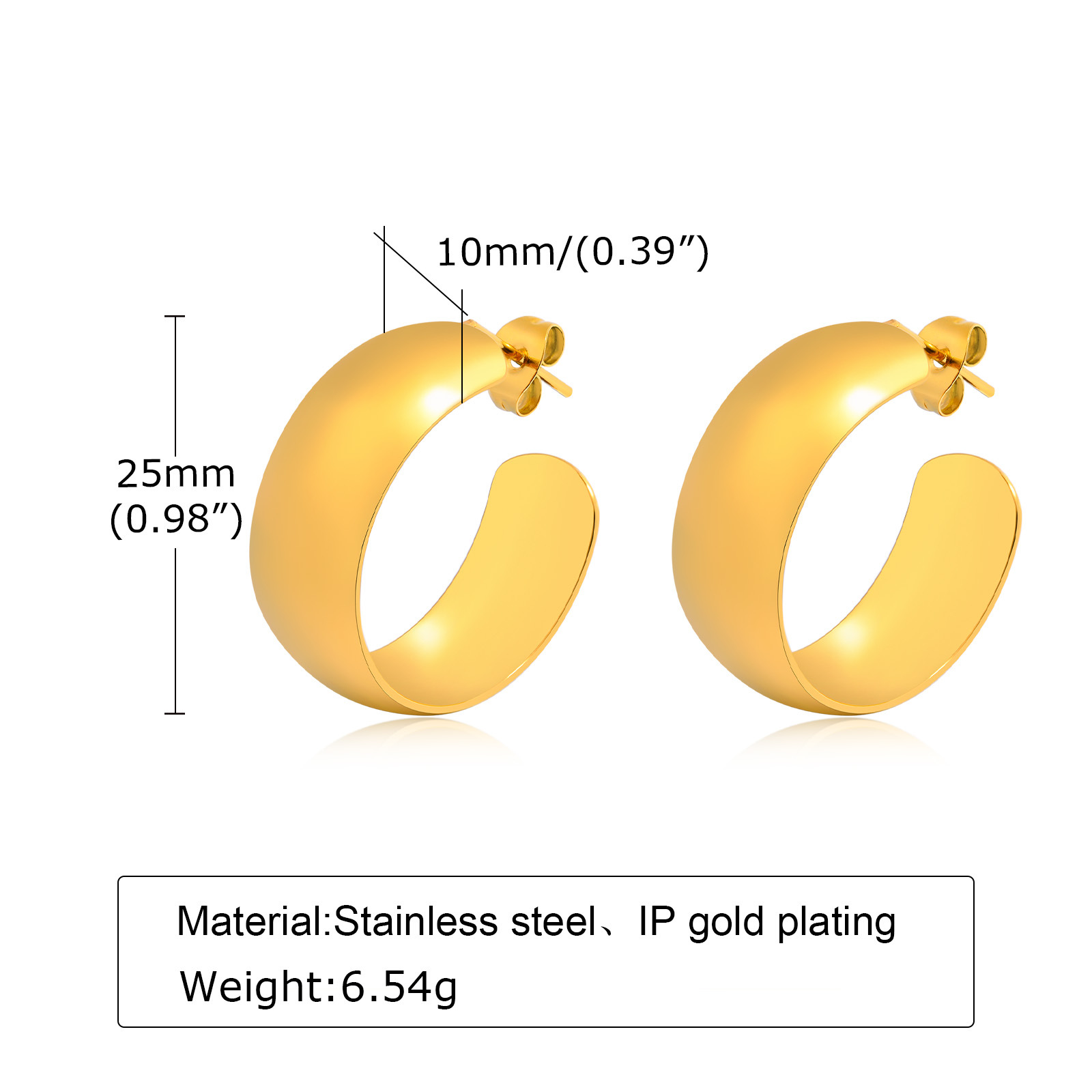 Gold/Pair ED-542