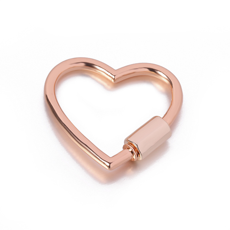 rose gold color  28*30mm