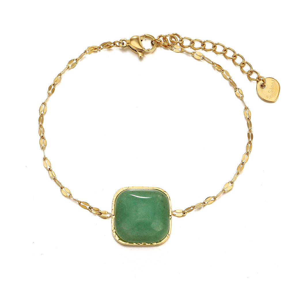 1:Gold,Green Aventurine