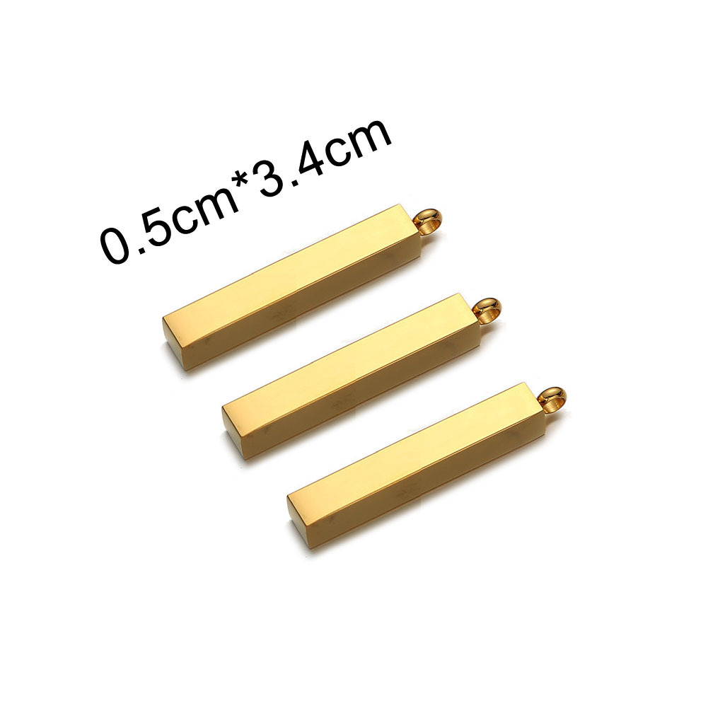 4:5mm * 34mm gold